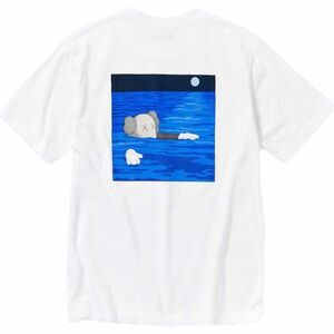 Kaw’s White Graphic Short Sleeve Tee